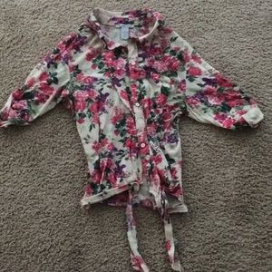 Charlotte Russe button down top